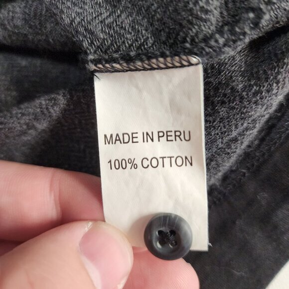 David‎ Donahue Polo Shirt Mens XL Cotton Pullover Herringbone Long Sleeve - Picture 8 of 11